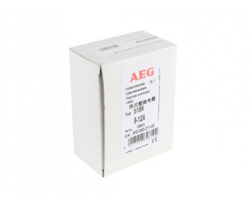 Реле тепловое AEG B18K 8.0 - 12.0 A, 65323119