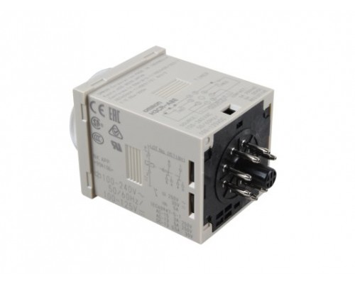 Реле времени Omron H3CR-A8E + колодка Finder 90.22 SMA, 3013439