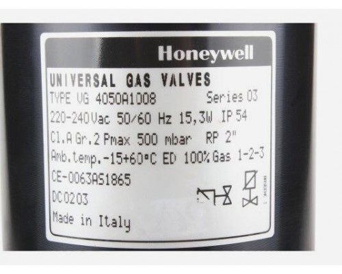 Газовый клапан Honeywell Satronic VG4050A1008