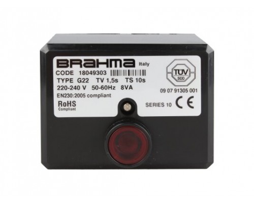 Менеджер горения Brahma G22 S10 1.5 10 220/240V, 18049303