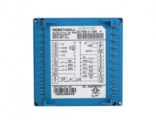 Менеджер горения Honeywell EC7850A1080