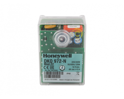 Менеджер горения Honeywell DKO 972-N Mod.22, 0412022