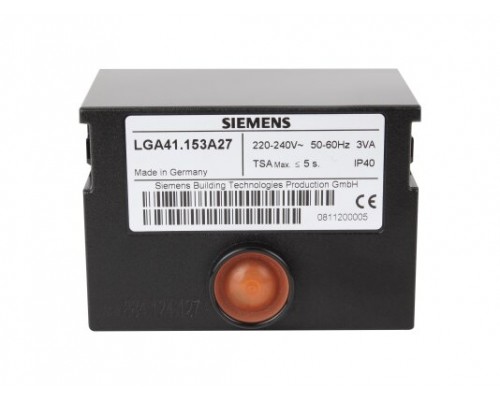 Менеджер горения Siemens LGA41.153A27