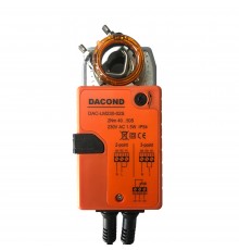 Привод воздушной заслонки Dacond DAC-LM24-02SM, 2 Н*м, 0-10В, AC/DC 24В