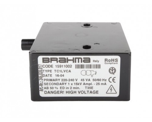 Трансформатор розжига Brahma TC1LVCA 15911002