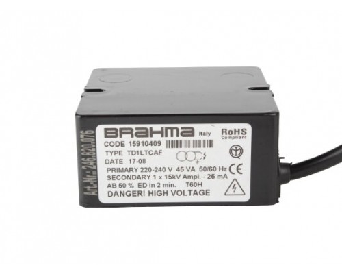 Трансформатор розжига Brahma TD1LTCAF 15910409