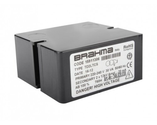 Трансформатор розжига Brahma TD2LTCS 15911306