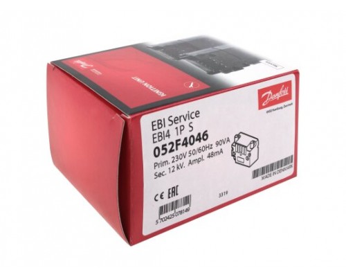 Трансформатор розжига Danfoss EBI4 1P S 052F4046