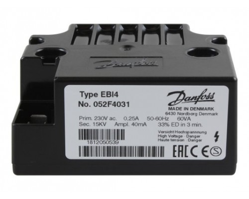 Трансформатор розжига Danfoss EBI4 052F4031