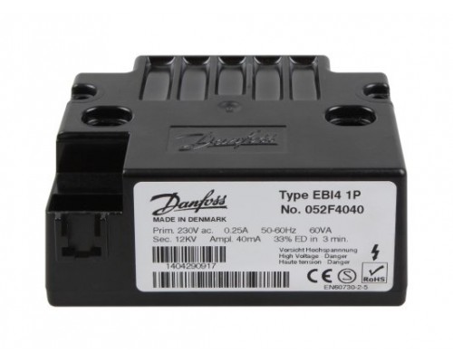 Трансформатор розжига Danfoss EBI4 1P 052F4040