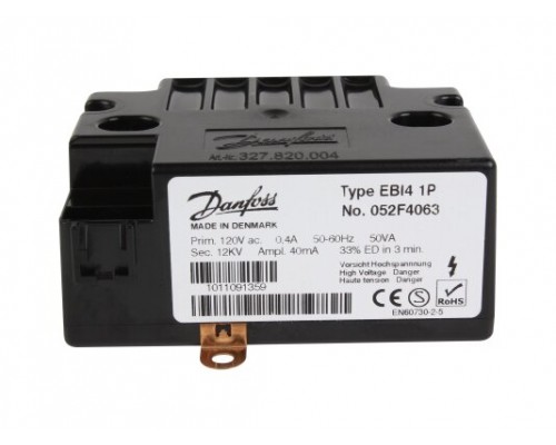 Трансформатор розжига Danfoss EBI4 1P 052F4063