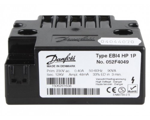 Трансформатор розжига Danfoss EBI4 HP 1P 052F4049