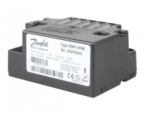 Трансформатор розжига Danfoss EBI4 HPM 052F4033