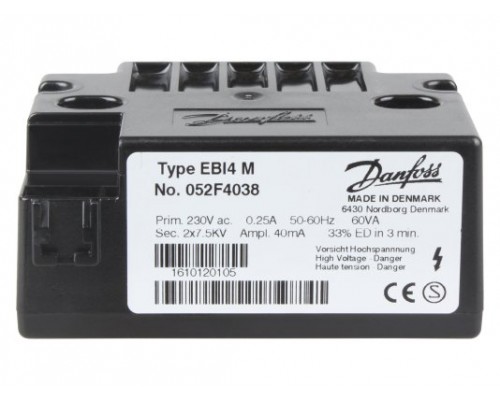 Трансформатор розжига Danfoss EBI4 M 052F4038