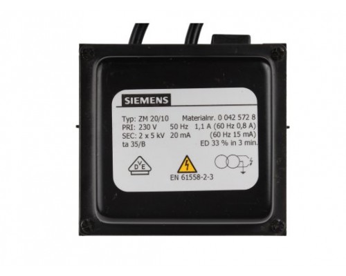 Трансформатор розжига Siemens ZM 20/10 00425728