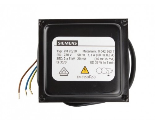 Трансформатор розжига Siemens ZM 20/10 00425637